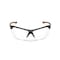 Carhartt Safety Glasses, Clear Lens, Black Frame, Half-Frame CHB1110TR25 - alternate 4